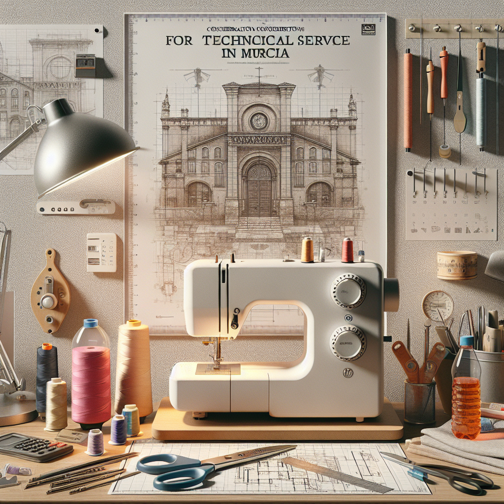 Servicio técnico de máquinas de coser en Murcia: qué debes tener en cuenta