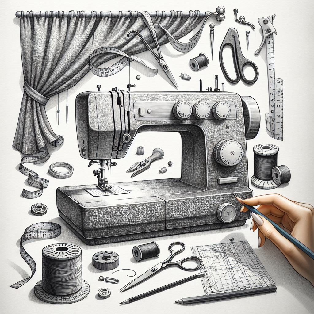 Qué máquina de coser comprar para hacer cortinas, bajos y arreglos
