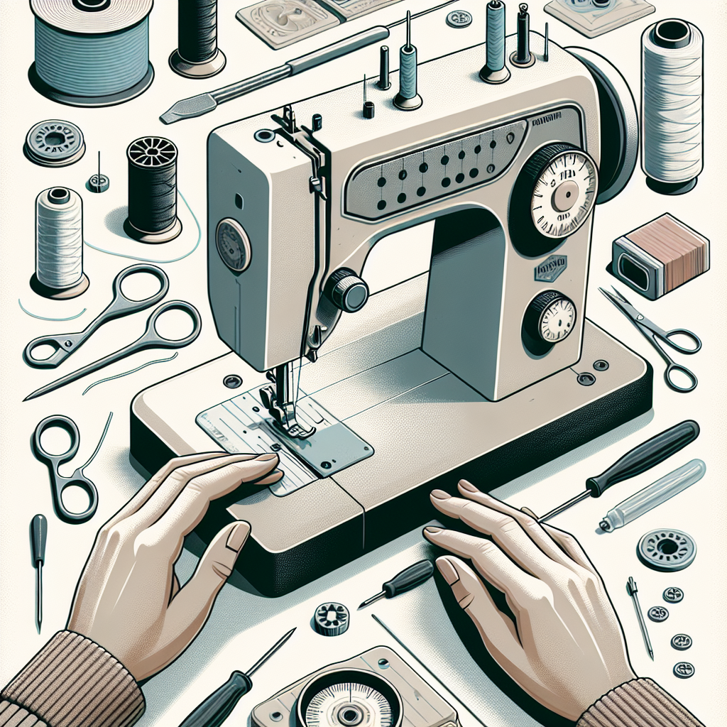 Qué hacer si la máquina de coser hace ruido extraño