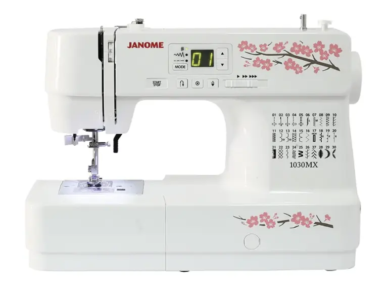 Máquina de coser JANOME 1030MX electrónica