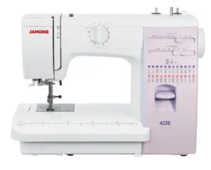 Máquina de coser JANOME 423S chasis metálico