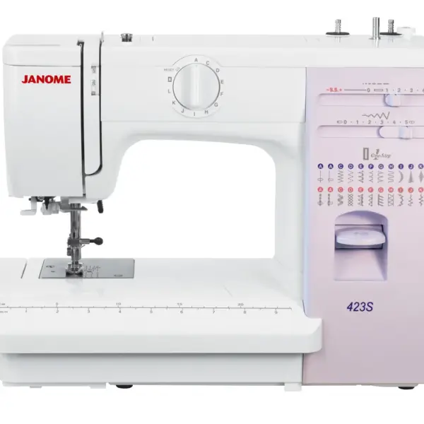 Máquina de coser JANOME 423S chasis metálico